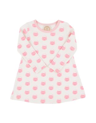 Polly Play LS Dress, Vintage Prep Pumpkin Pails 