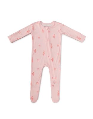 Ballerina Zipper Footie