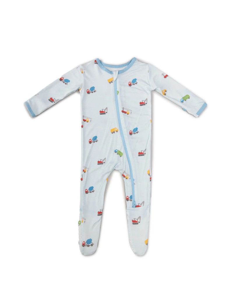 Trucks Zipper Footie