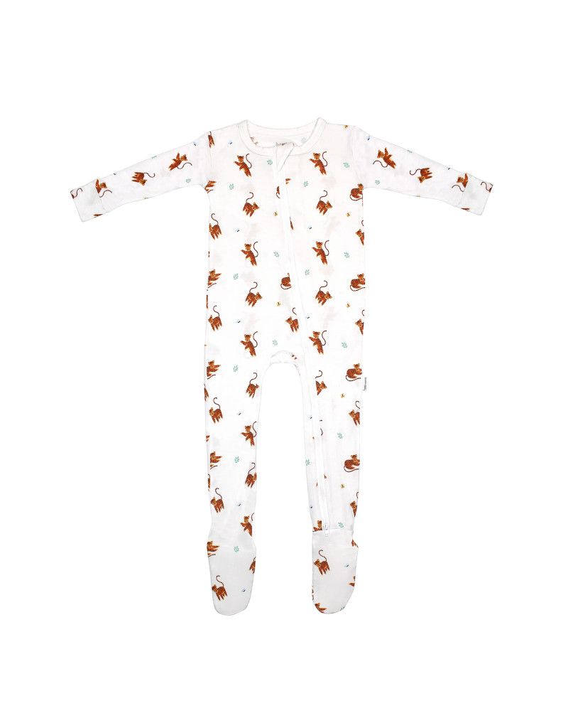 Zipper Footie Tiger
