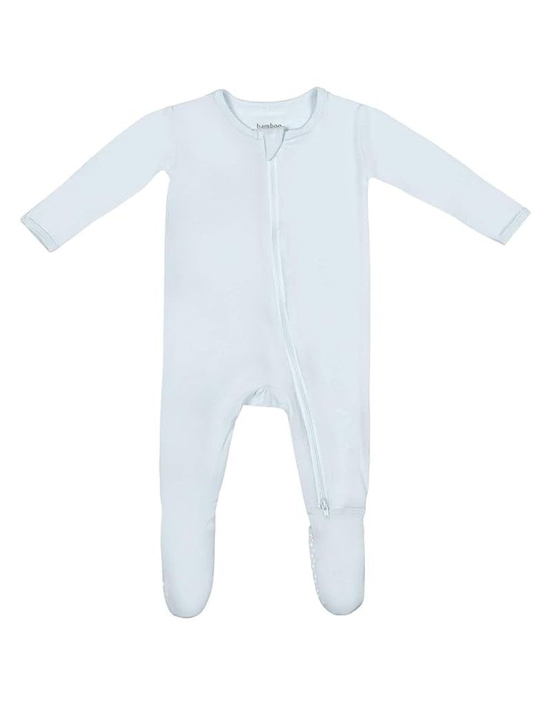 Zipper Footie Blue