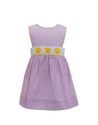 Tiger Paw Smocked Sundress