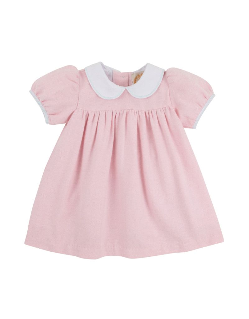 Adaire Dress, Sandpearl Pink Herringbone