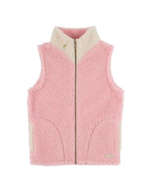 Van Camp Sherpa Vest, Sandpearl Pink