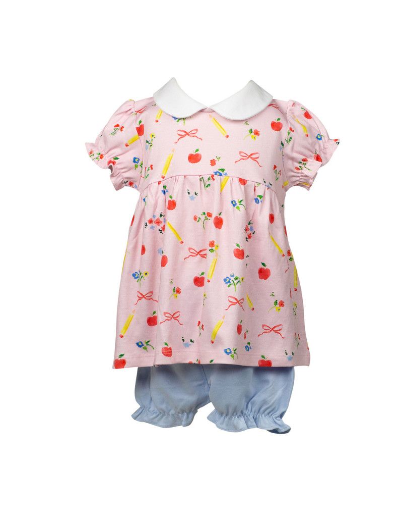 School Days Pima Bloomer Set