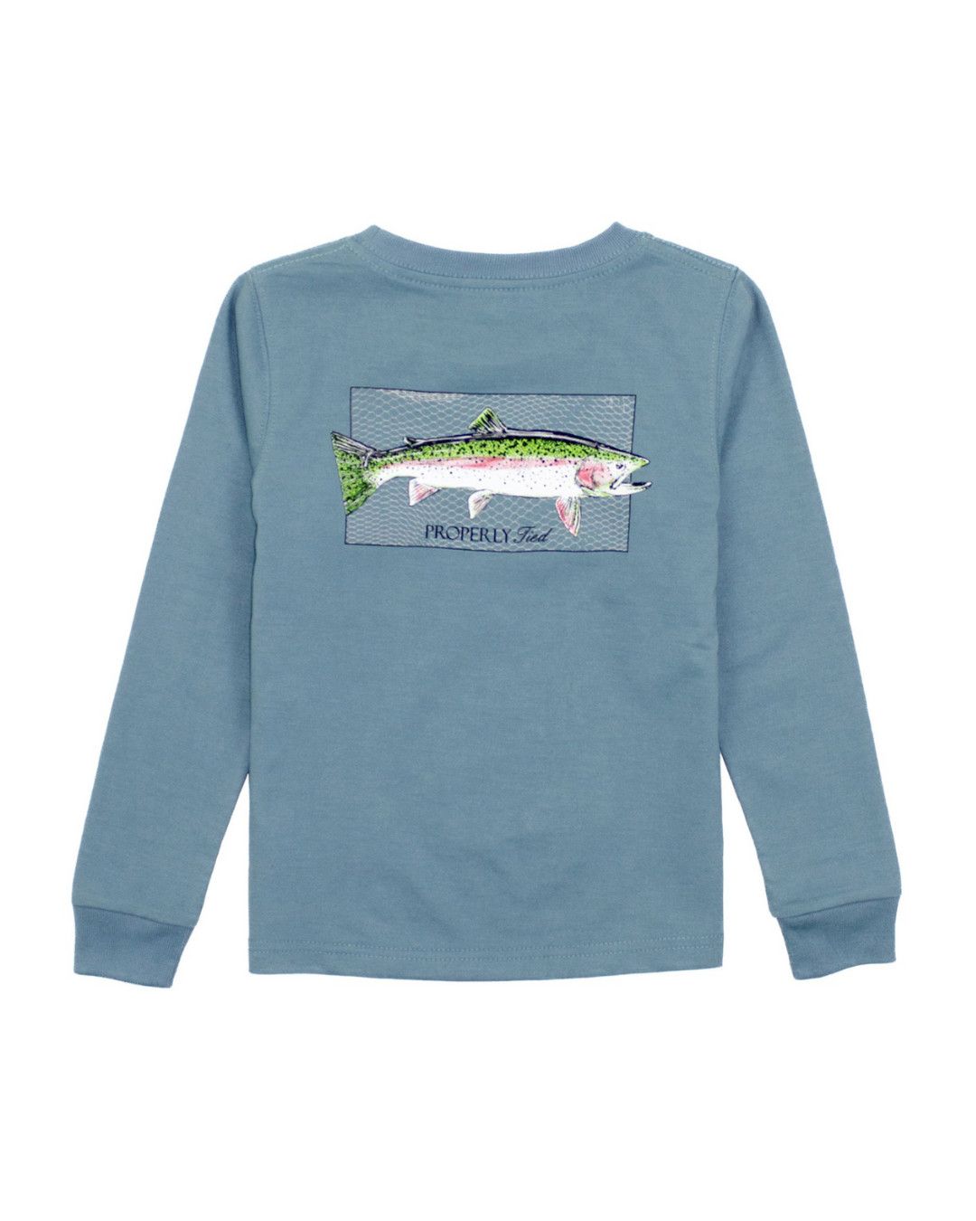 Rainbow Trout LS Steel Blue