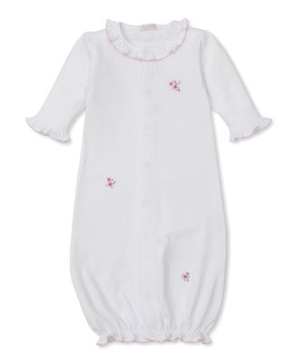 Rose Blooms Emb Conv Gown NB