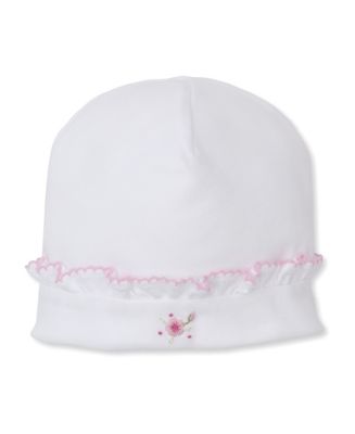 Rose Blooms Emb Hat NB