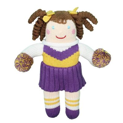 7&quot; Cheerleader Doll LSU Rattle
