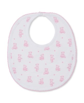 PinkTeddy Bear Time Bib