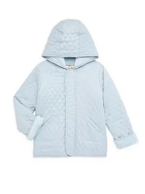 Hooded Barn Jacket - Light Blue