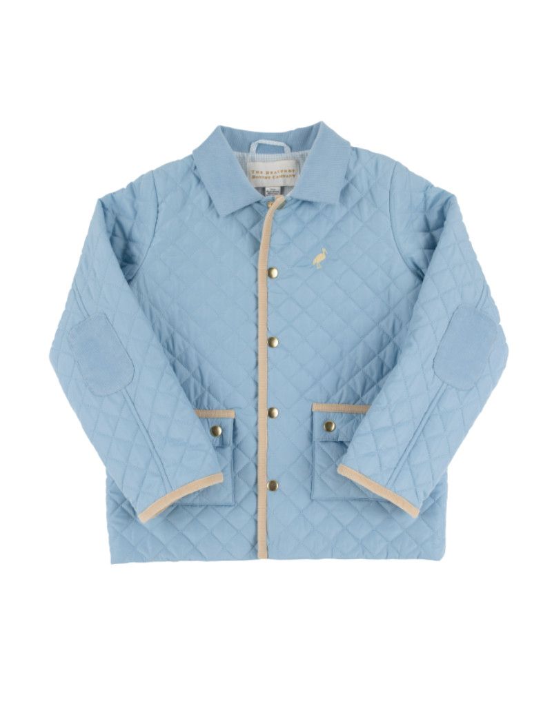 Caldwell Quilted Coat, Barrington Blue