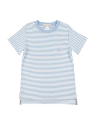 Carter Crewneck, Beale St Blue Stripe
