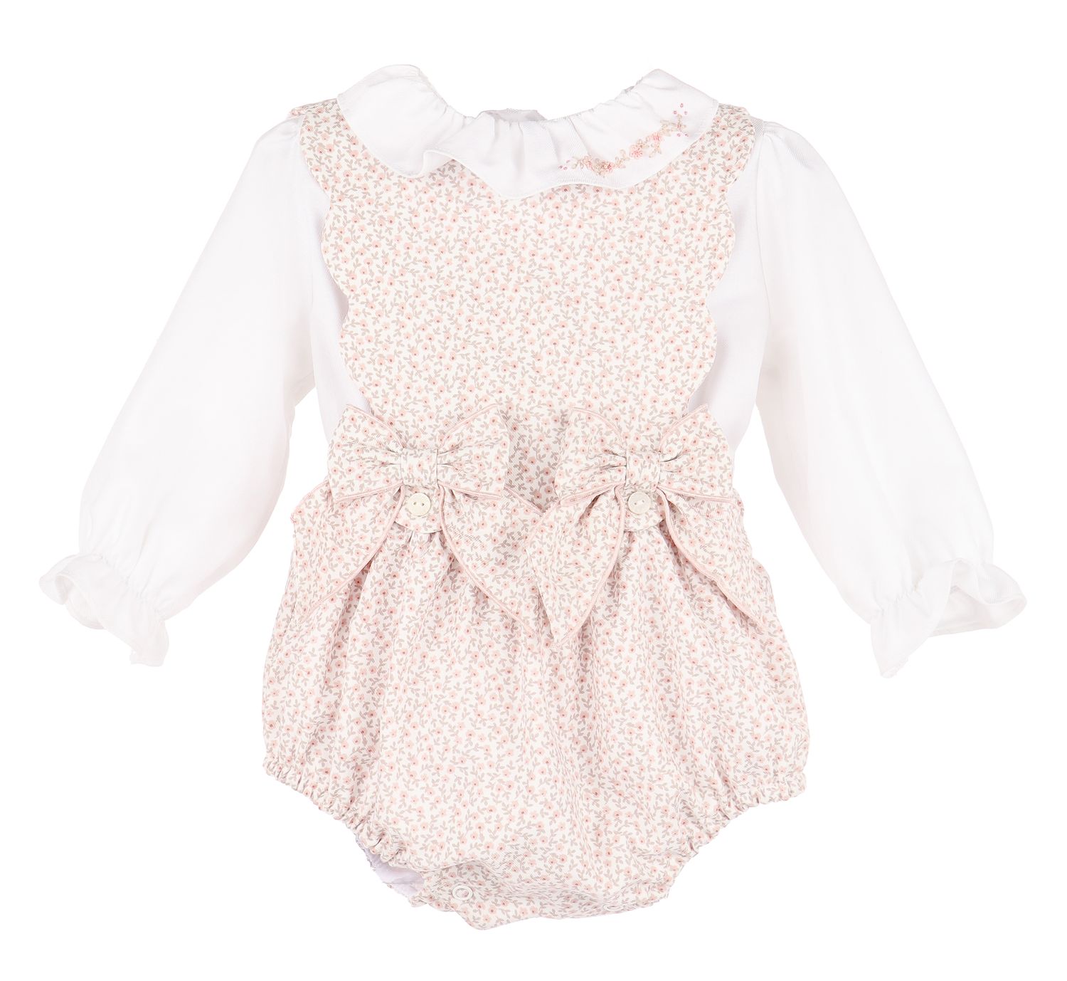 BB Blooms OG Girl Overall, Pink