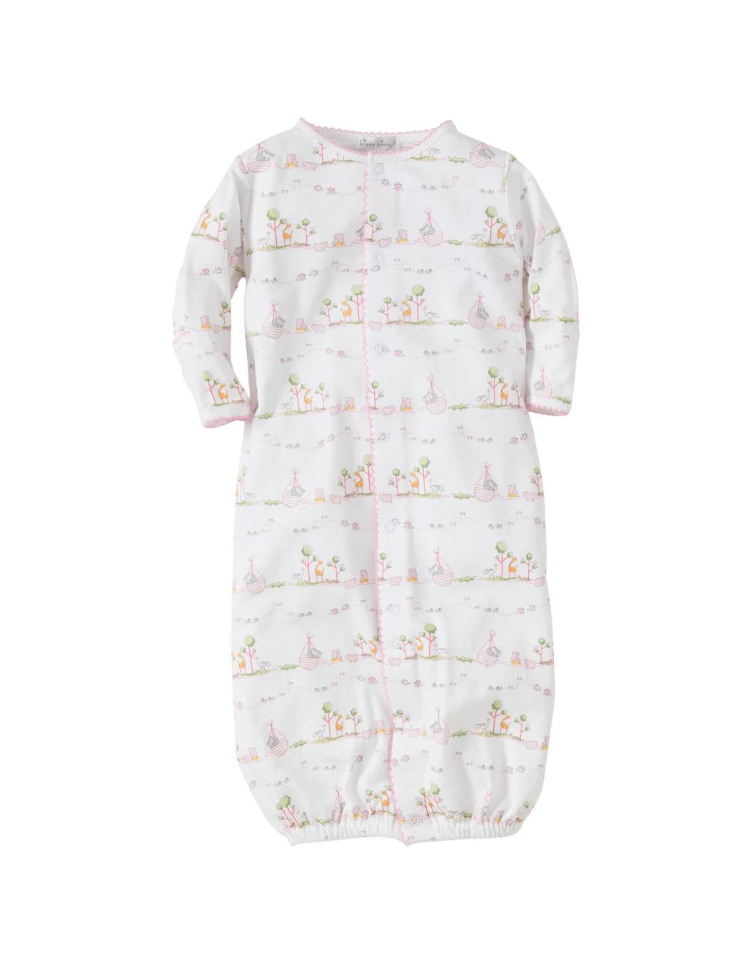 Noah&#39;s Print Conv Gown, Pink