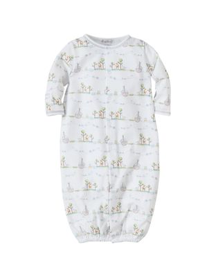 Noah&#39;s Print Conv Gown, Light Blue