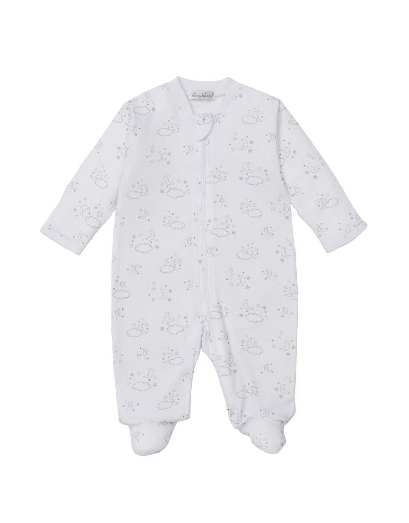 Cheerful Goodnight Zipper Footie