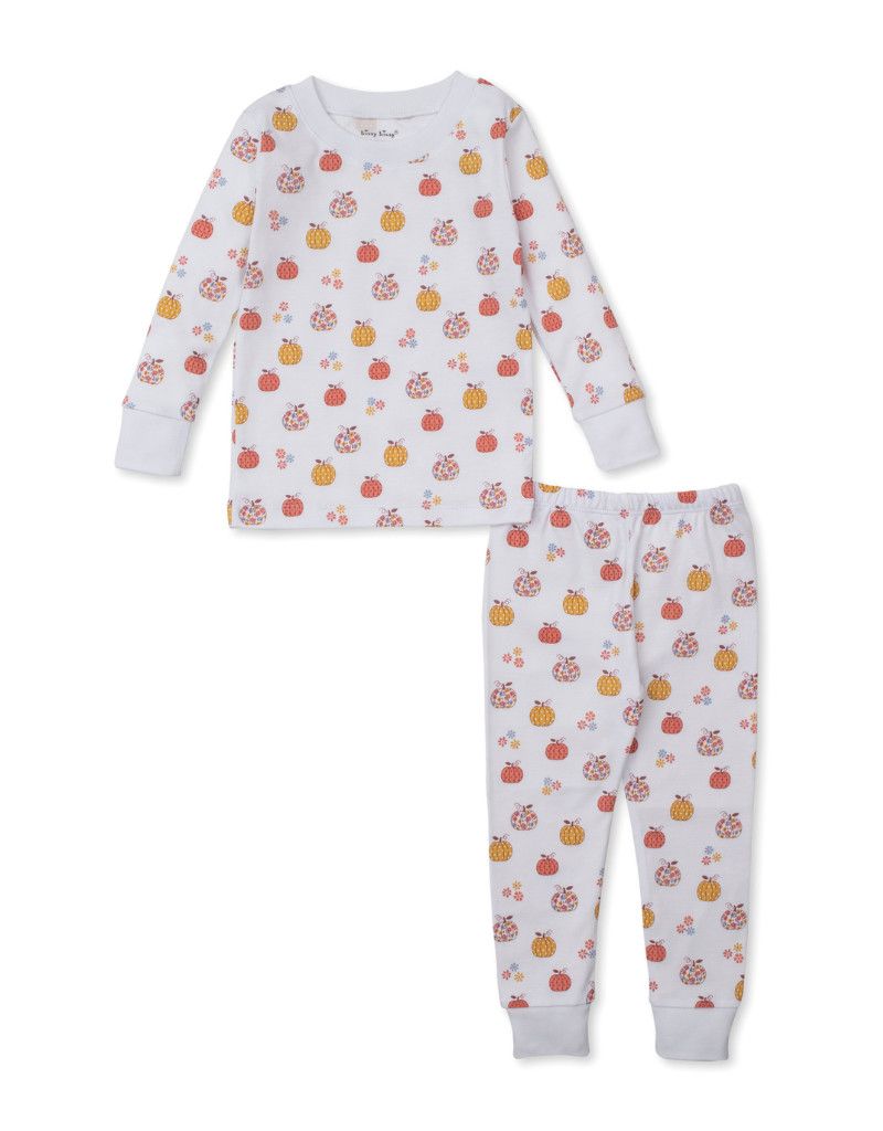 Patchwork Pumpkin Floral PJ Set