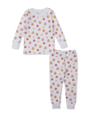 Patchwork Pumpkin Floral PJ Set