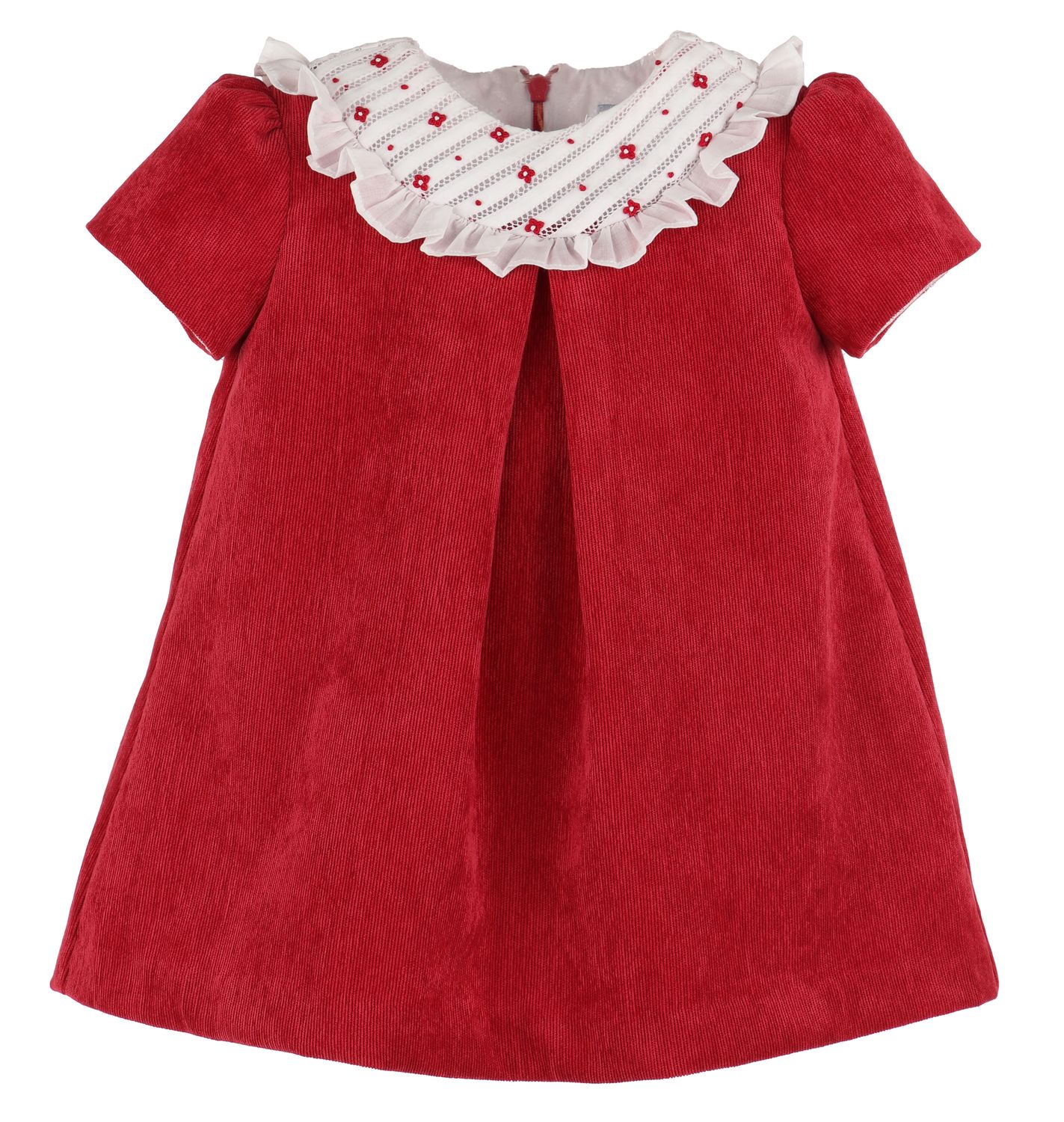 Randalls Bib Dress, Red