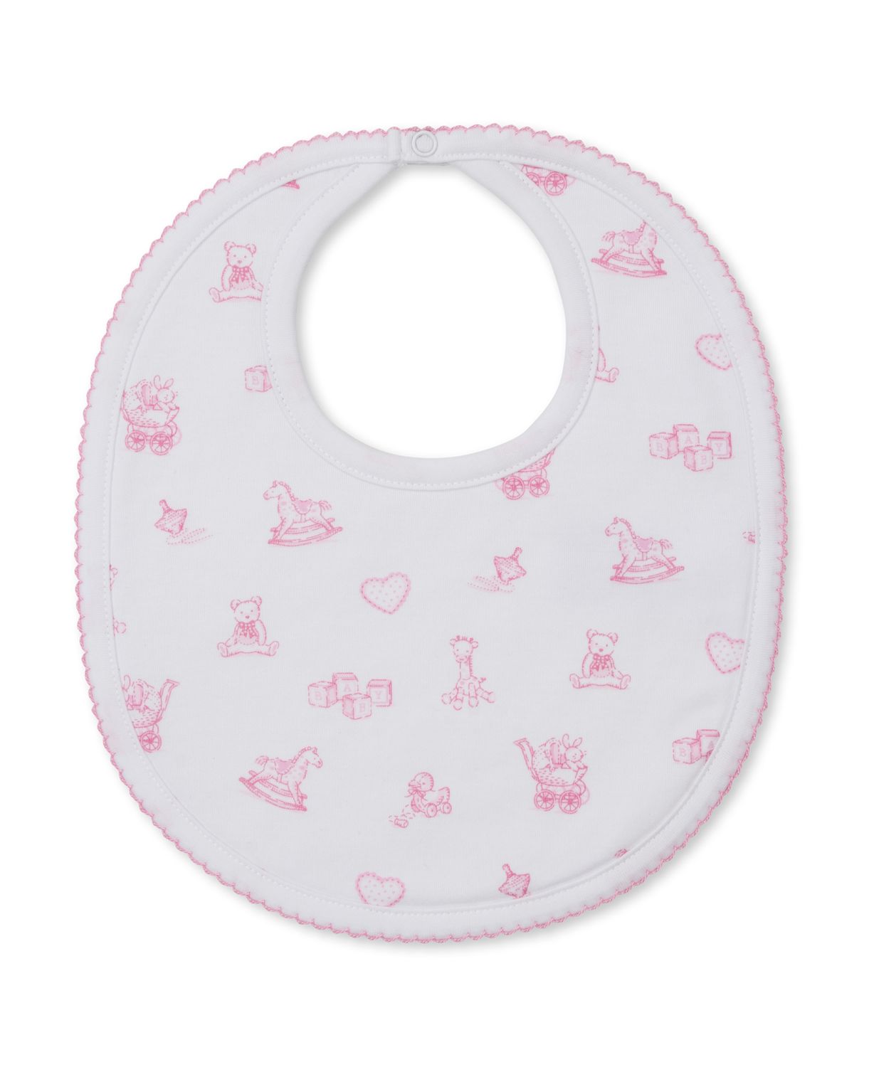 Vintage Toys Bib, Pink