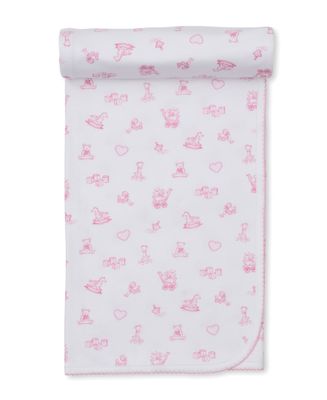 Vintage Toys Blanket, Pink