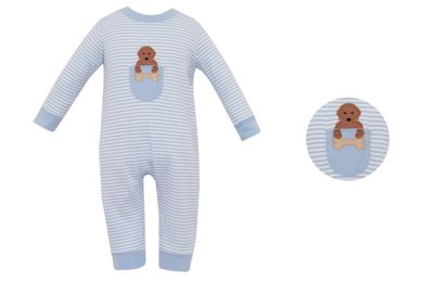 Labs Blue Knit Romper