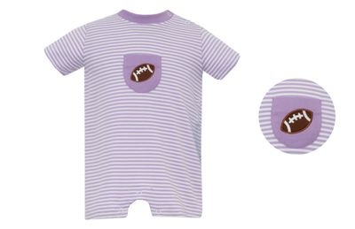 Football Applique Romper