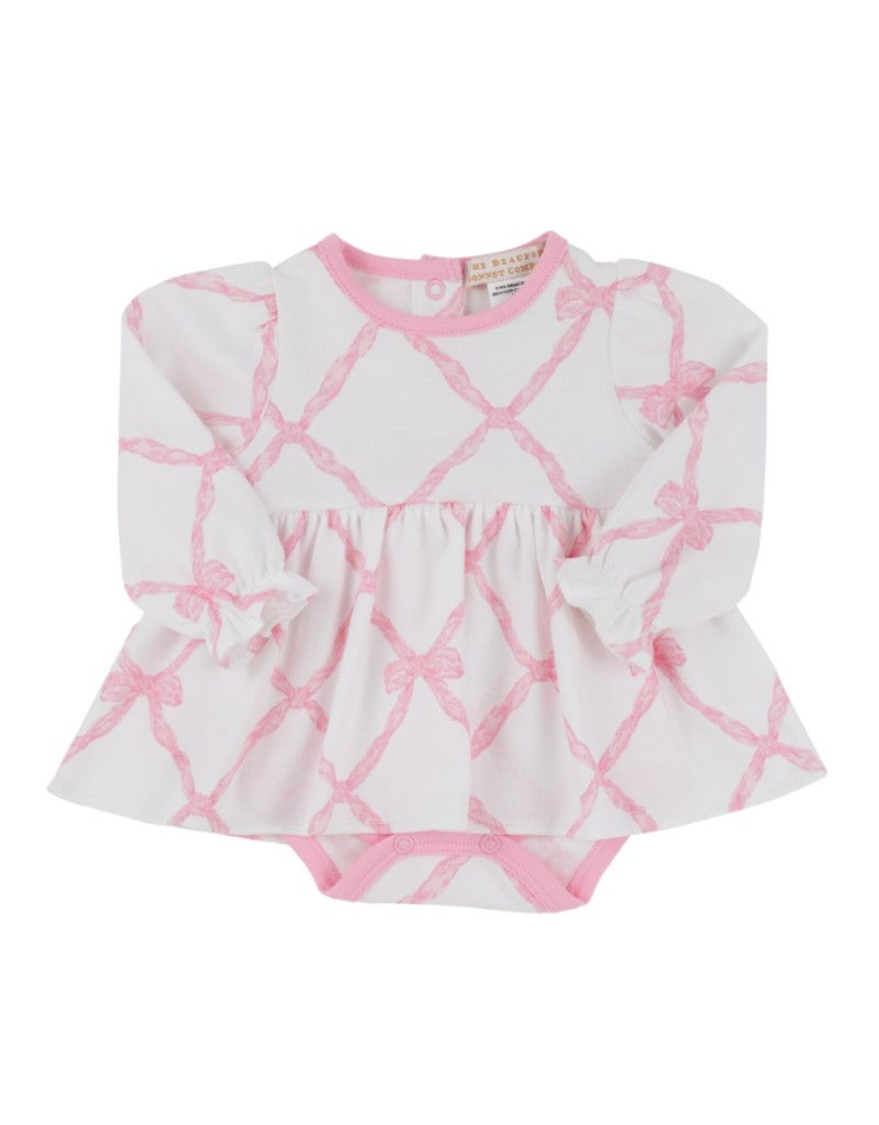 LS Daisy Diaper Cover Dress, Belle Meade Bow