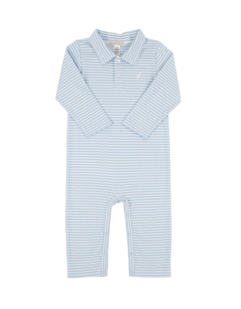 LS Sir Proper`s Romper, Beale Street Blue Stripe