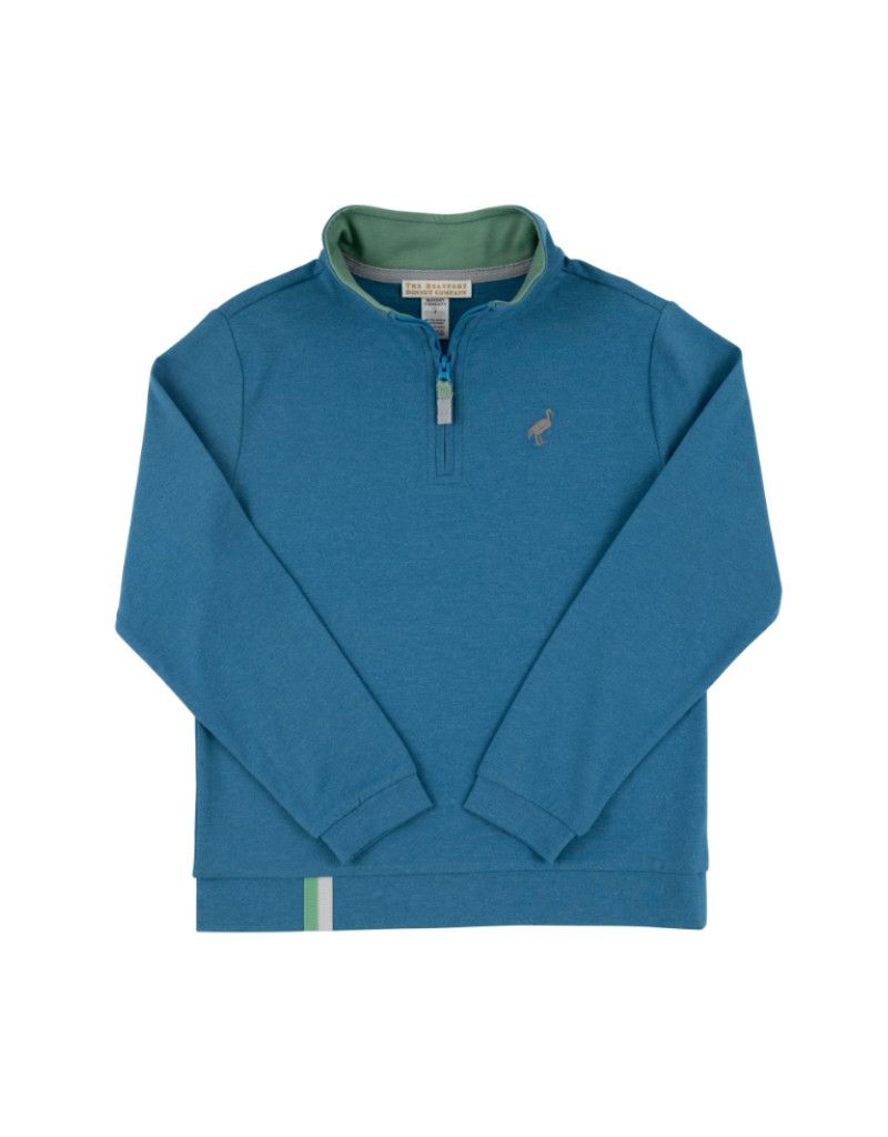Prepletic Hayword Half Zip, Barrington Blue