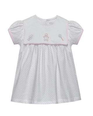 Pink Rowan Dress, Gingerbread
