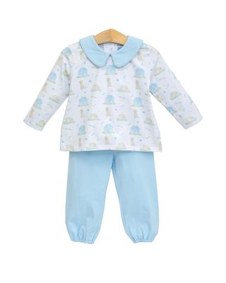 Puppy Pals Boy Bloomer Pants Set
