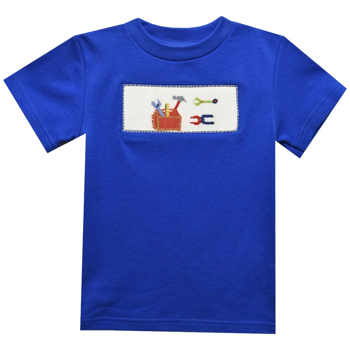 Tools Smocked Tshirt, Royal