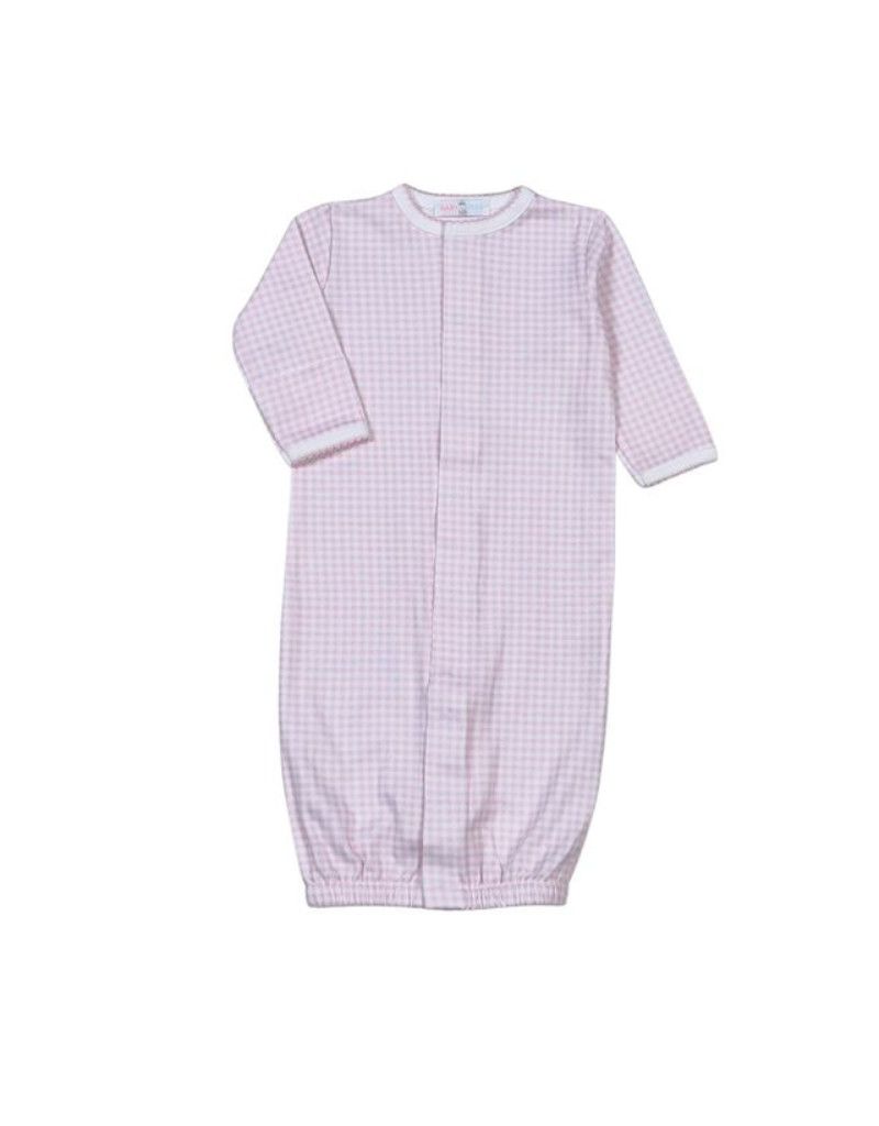 Pink Gingham Converter Gown
