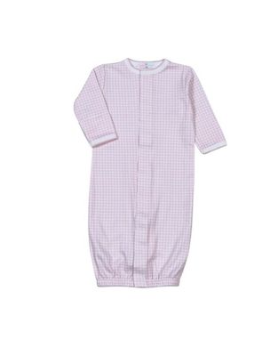 Pink Gingham Converter Gown