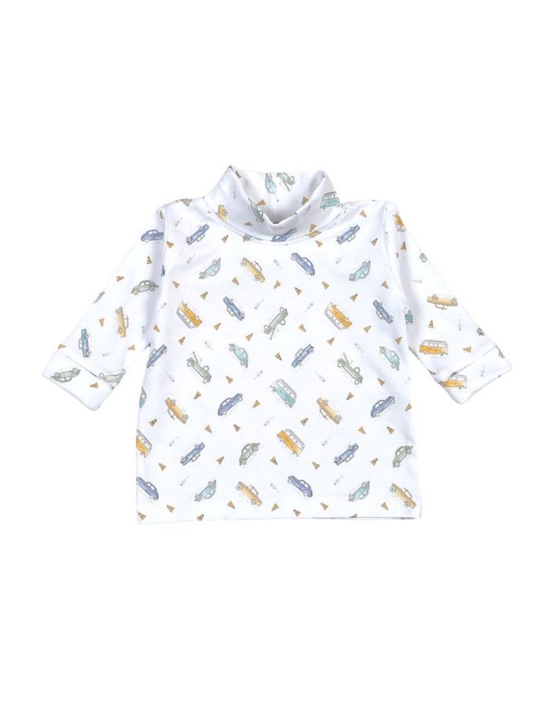 Vintage Cars Pima Turtleneck