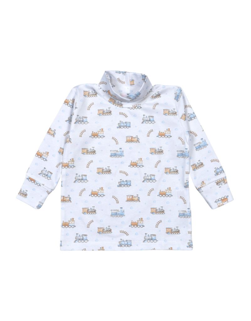 Choo Choo Pima Turtleneck