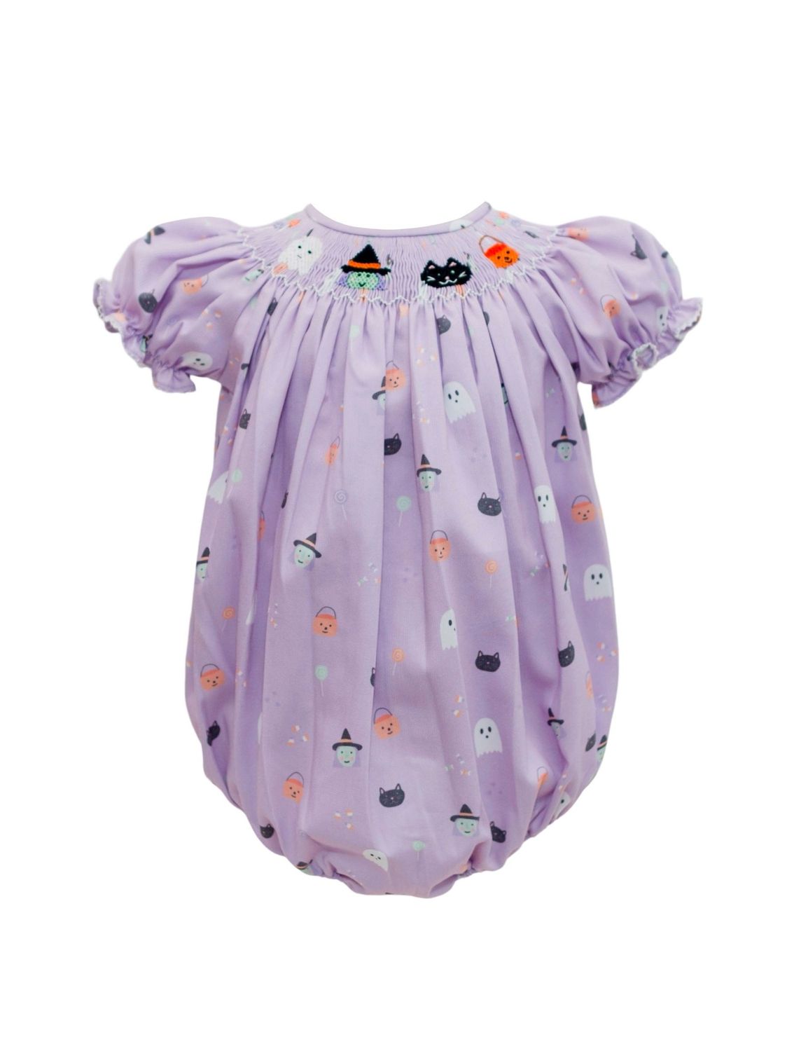 Halloween Fun Bishop Smocked Bubble