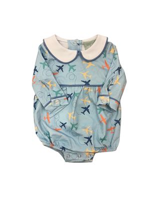 Boys Airplane Short Bubble