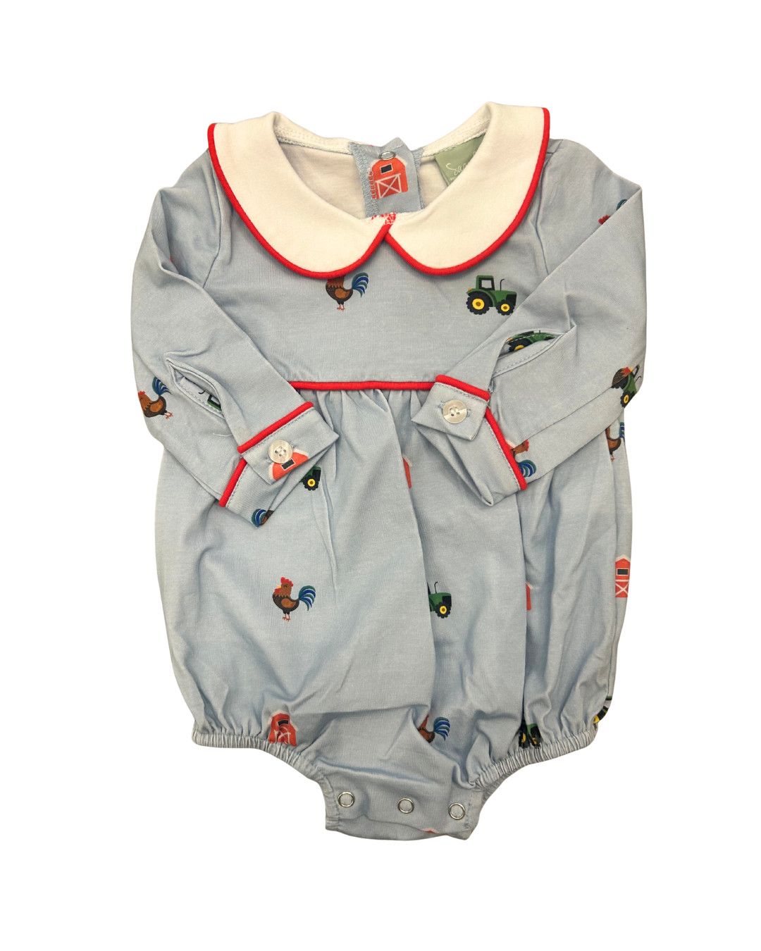 Boys Farm Short Bubble
