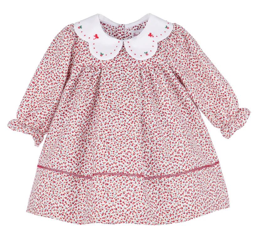 Apple Orchard Dress, Red