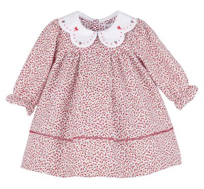 Apple Orchard Dress, Red