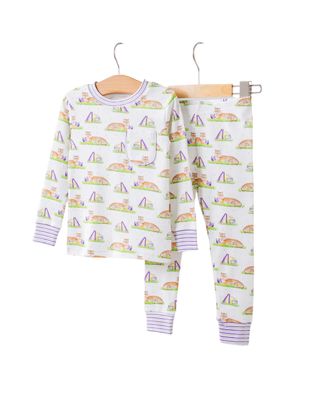 Mascot Mania in Louisiana Organic Cotton Pajama Set