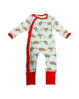 Twinkling Tails Organic Cotton Zip-Up Pajamas