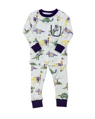 LSU Dino All-Stars Organic Cotton Pajamas Set