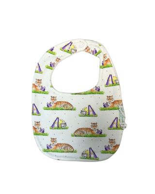 Mascot Mania in Louisiana Organic Cotton Bib