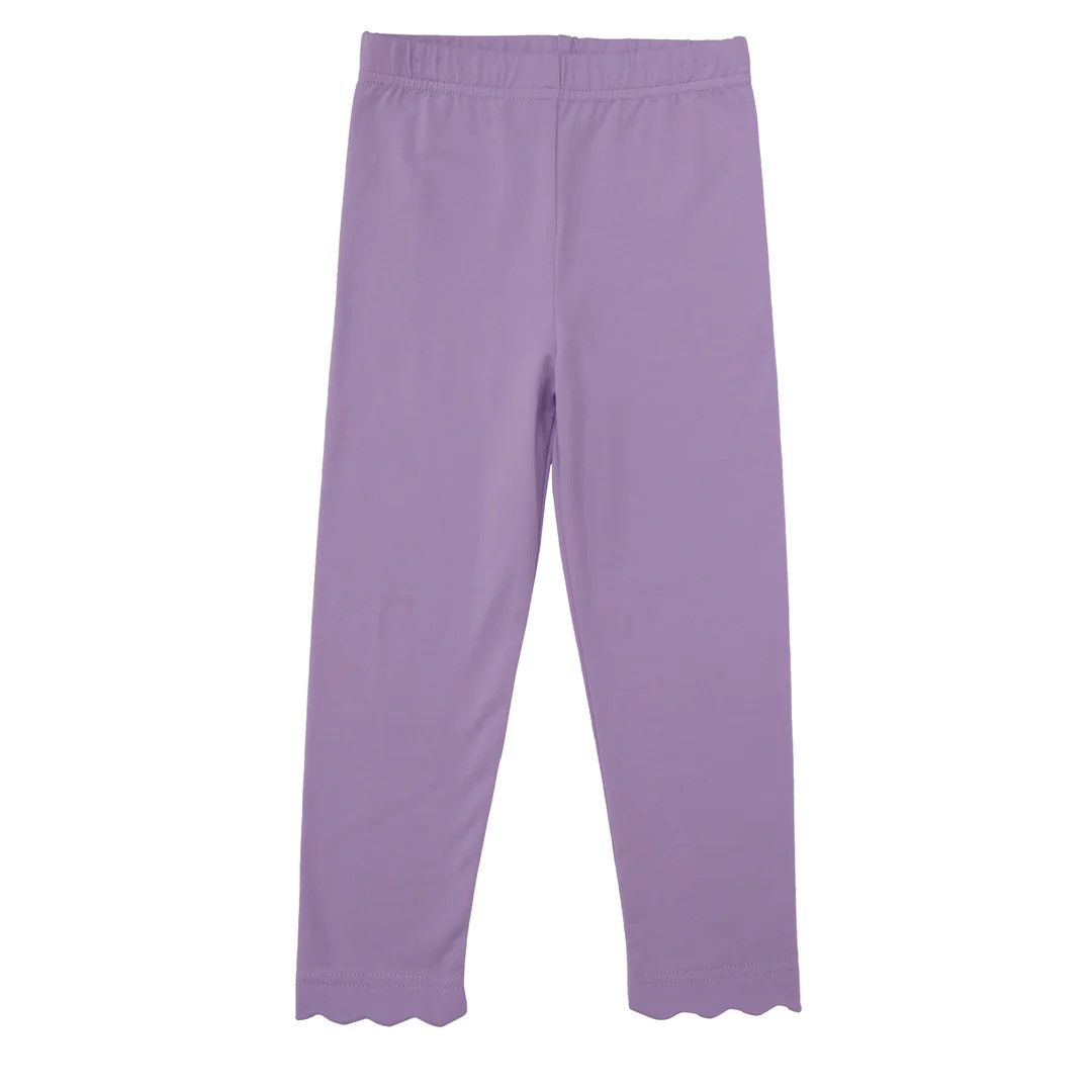 Scallop Legging, Lavender