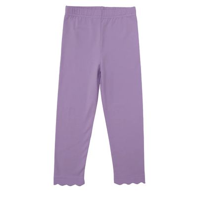 Scallop Legging, Lavender