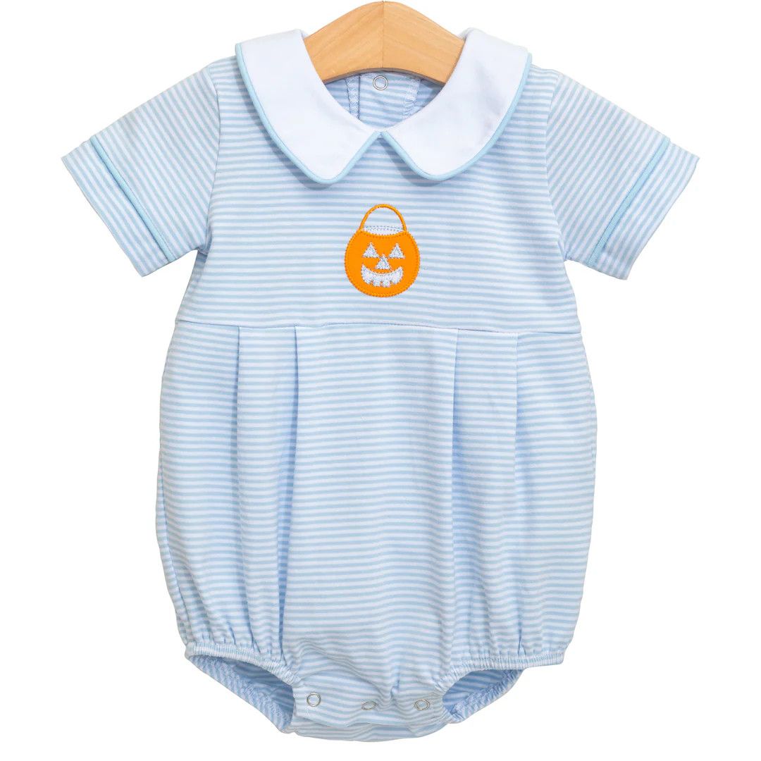 Jack O&#39;Lantern Bubble - Blue Stripe